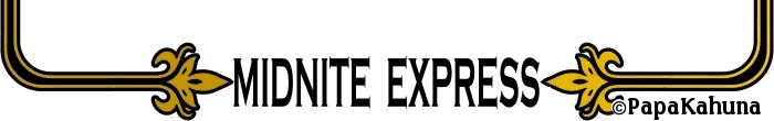 Lil Red Express Truck Decal Set - Midnite Express Truck 